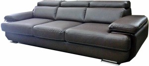 leather sofa after