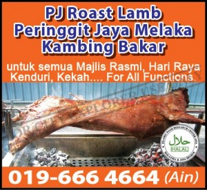 PJ Roast Lamb Melaka 2015