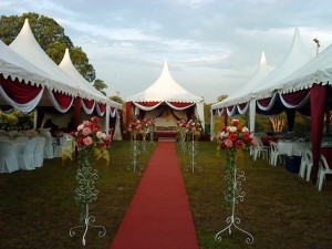 Wedding Canopy set up (2)