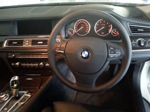 BMW interior