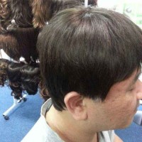 hair wig real hair 15 mlk