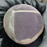 real hair men hair wig