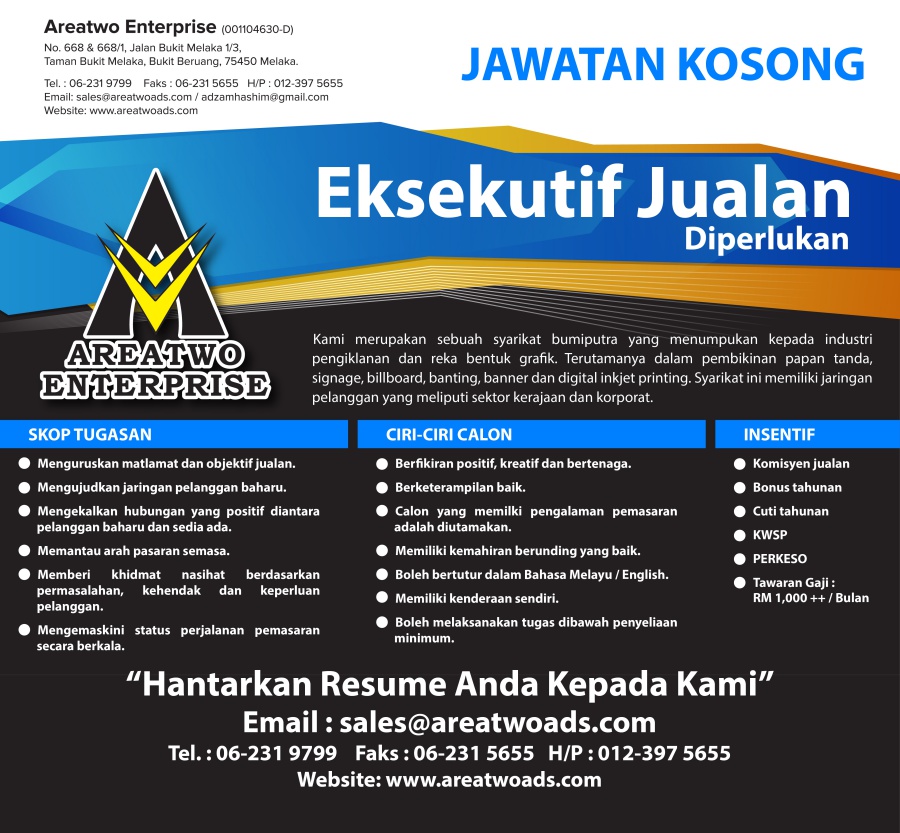 Jobs Vacancy Jawatan Kosong Melaka 2018 Melaka Pages Malaysia Online Directory Malaysia