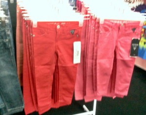 color jeans