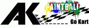 Ak gokart paintball logo