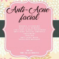 anti acne facial