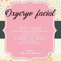 oxygen facial melaka