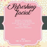 refreshing facial