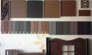 composite wood colours