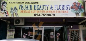 Vejaih indian Beauty Bridal Florist melaka