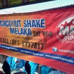 best coconut shake melaka