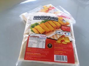 Otak otak spring roll melaka