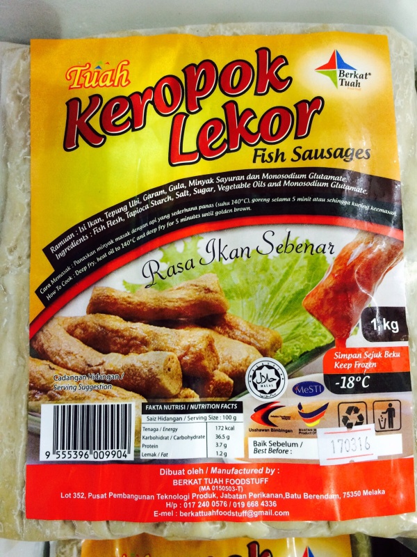 Berkat Tuah Foodstuff  Roti Canai  Keropok Lekor Supplier