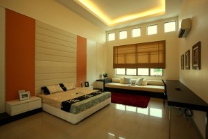 room plaster ceiling