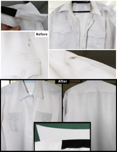 uniform cleaning