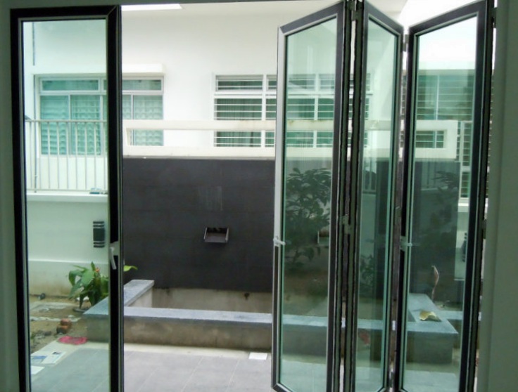 L K Glass Aluminium  Ceiling Window Sliding Door 